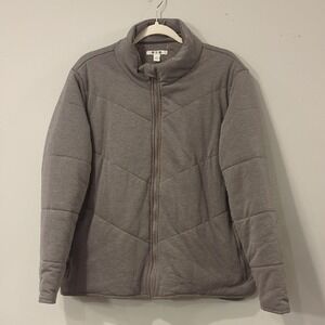 Three Dots Quilted Jacket Gray size‎ XL